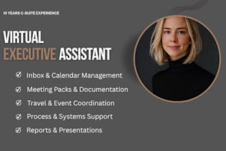 be your virtual executive assistant
