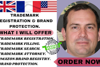 trademark registration trademark search patent brand name registry uspto filing