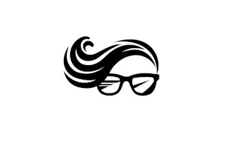 design surf girl power surfer logo