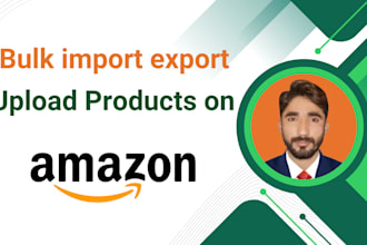 import export and bulk upload products on amazon