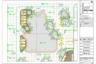 do landscape design, backyard, pool, and deck permit plan