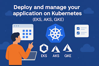 deploy and manage your application on kubernetes