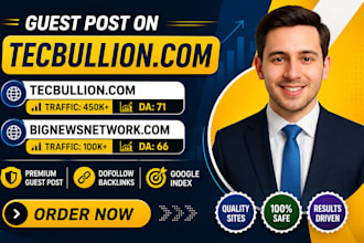 publish article on techbullion, seo guest post, high da premium guest posting