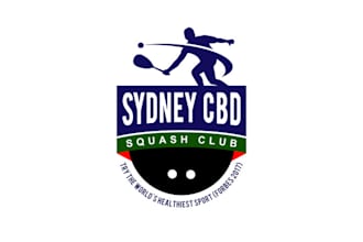 design surprising cbd squash club logo