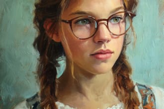 draw digital oil painting from your photo