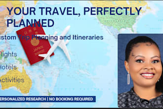 plane your travel and create a custom trip itinerary