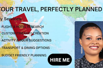 research and plan your perfect trip or vacation itinerary