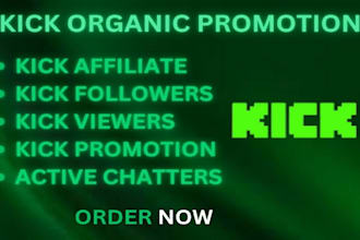 provide organic kick channel promotion for UK USA growth