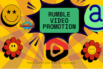 do rumble video promotion rumble promotion to gain followers views engagement