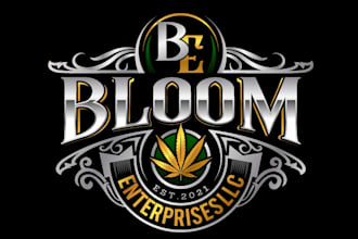 design modern cannabis logo
