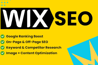 seo optimise your wix website