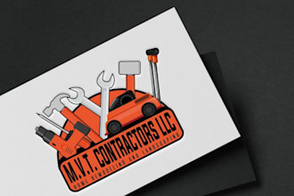 create real estate, roofing, plumbing logo design