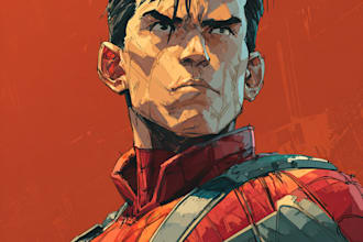 do comic book art and comic book illustration
