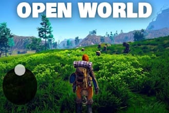 create 3d survival open world metaverse game in unreal engine