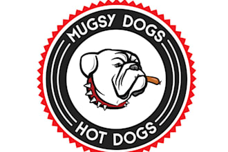 design gorgeous hot dog company logo for you