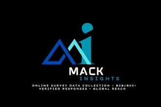 deliver online survey responses data collection for global market research