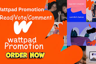 read, comment on and promote your wattpad story
