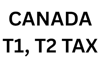 file your canada t1 t2 tax return professionally