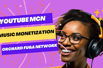manage your youtube cms connect orhcard, fuga or believe you tube SEO manage mcn