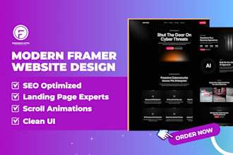 framer website framer design landing page framer landing page website design