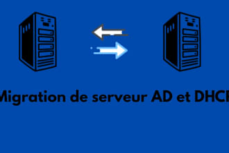 migrate your active directory and dhcp server