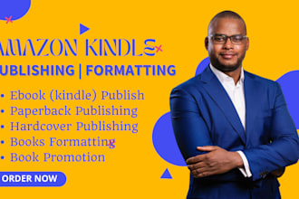publish format and promote your book on amazon KDP kindle ingramspark lulu