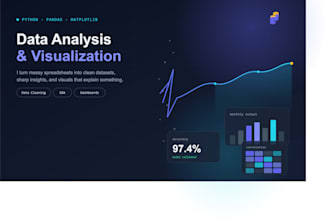 do python data analysis, data cleaning, and visualization