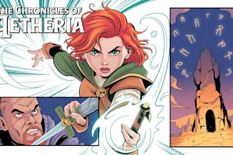 comic book anime manga retro vintage art character design comic illustration