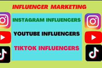 find top instagram, tiktok and youtube influencers manage your outreach campaign