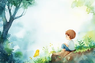 illustrate children book illustration ,children book illustration