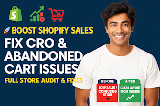 audit your shopify store, fix cro issues, and boost conversions