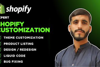 be doing shopify custom coding, shopify bug fixing and custom theme devel