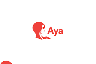 design an elegant watercolor or feminine logo for your brand