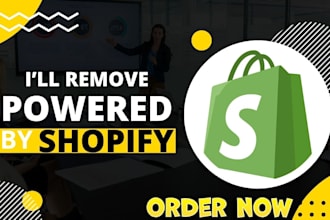 remove powered by shopify, fix bugs, add favicon , add links