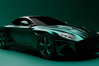 craft 3d realistic car for animation, 3d car interior, rig3d model, 8k rendering