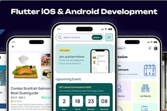do mobile app developer, android, ios app development in flutter, app designer