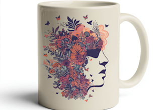 do coffee mug design, tumbler, paper cup, coffee cup etc