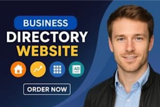 design geodirectory website, hivepress, listpro, business directory website