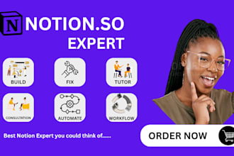 fix, debug, design, and customize your notion templates and workflows