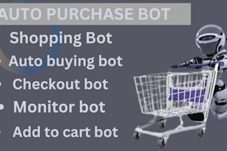 do auto purchase bot, pokemon bot, pokemon card bot, auto buying bot, shop bot