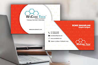 create business card design or food business card