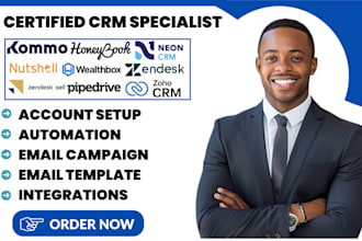 kommo crm honeybook automation wealthbox neoncrm zendesk sell nutshell pipedrive