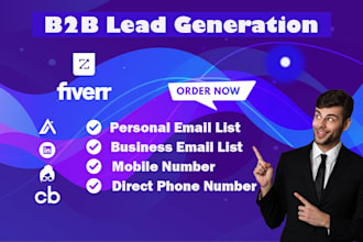 b2b lead generation with direct, cell phone, mobile phone numbers using lusha