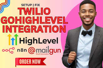 do twilio ghl a2p 10dlc registration gohighlevel integration gmail SMTP chatbot