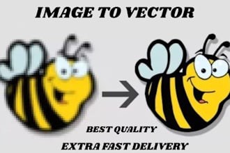 vector trace, redesign, edit, fix, vectorize, improve or enhance your logo