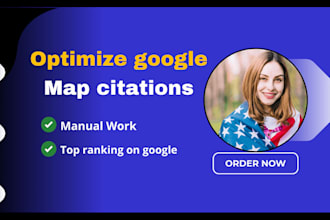do50,000 google map citations and local SEO