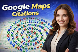do 80,000 google map citations and local SEO