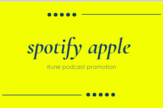 promote your podcast on spotify, apple, itunes for more listeners
