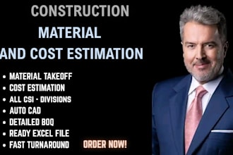 material take off quantity takeoff cost estimation  on bluebeam planswift