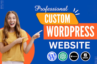 use chatgpt, grok ai, deepseek to build your custom wordpress website